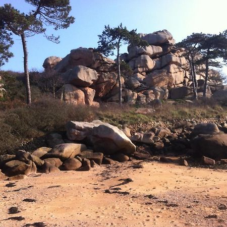 Trestraou, Cote De Granit Rose, Studio Vue Mer, Rez-De-Chaussee Perros-Guirec Luaran gambar